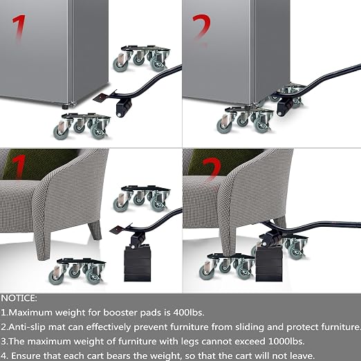 Furniture-Dolly-Furniture-Movers-with-5-Wheels, Furniture Sliders Large Size - Image 5