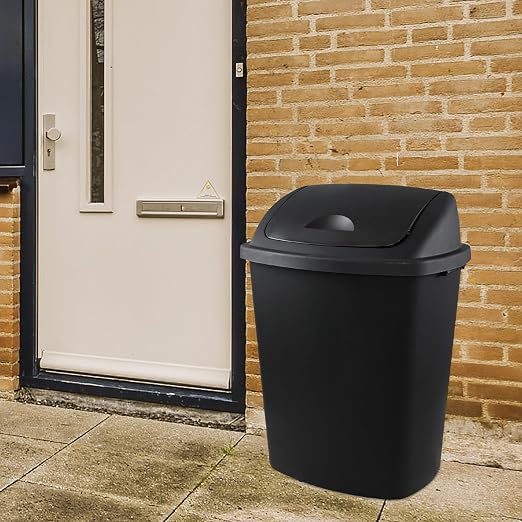19 Gallon Kitchen Waste Bin, Large Plastic Trash Can, Holds 70 Liters - Image 5
