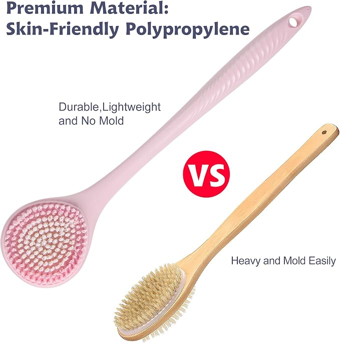 BEDELITE Back Bath Brush Long Handle - Image 2