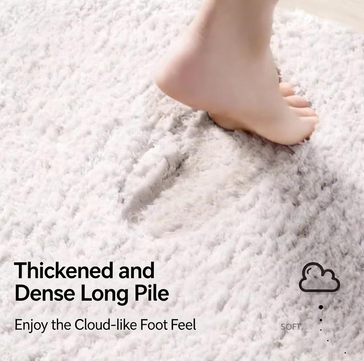 Get Naked Bath Mat, Funny Bathroom Decor, Soft Faux Cashmere, 16"x24"