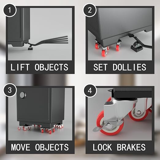 【Upgrade Large】 Furniture Dolly, Furniture Movers - Image 5