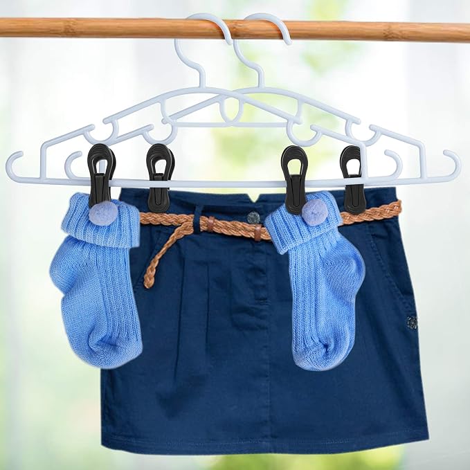 Tinfol Black Plastic Hanger Clips - Image 7