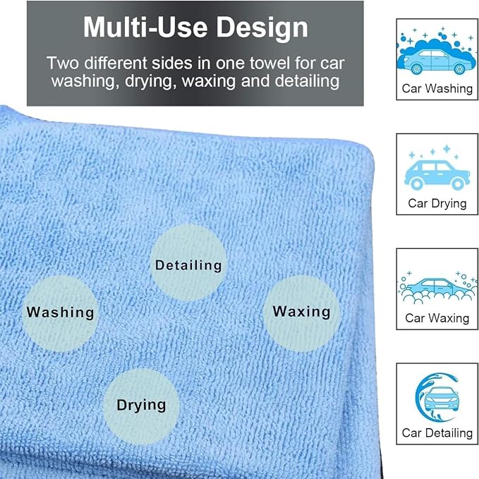 Single Microfiber Cleaning Cloth 40x40 cm - Image 6