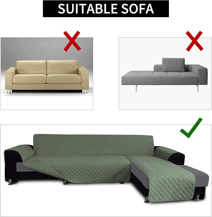 Easy-Going L Shape Sofa Slipcover - Image 4