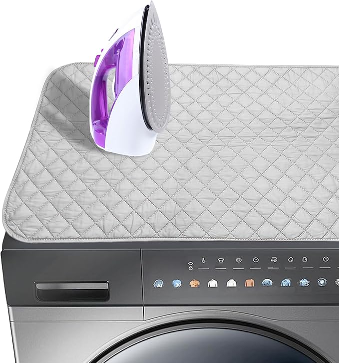 Magnetic Ironing Mat Blanket, Foldable Ironing Mat Portable Board, Iron Board by YFANITI