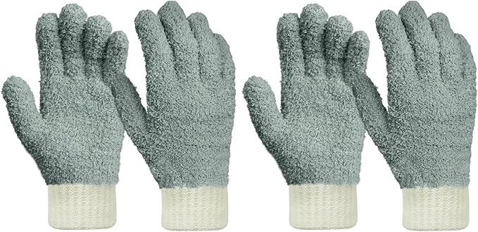 MIG4U Microfiber Dusting Gloves House Cleaning Glove by MIG4U