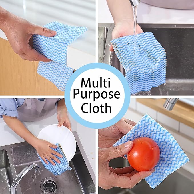 Disposable Cleaning Cloths Multi-Purpose Heavy Duty Disposable Dish Cloth Dish - Image 6