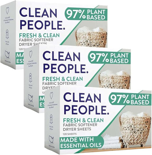 The Clean People Fabric Softener Sheets by CleanPeople