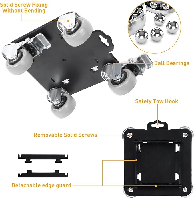 Furniture Movers with 4 Wheels, Heavy Duty Furniture Lift Mover Tool Set with - Image 2