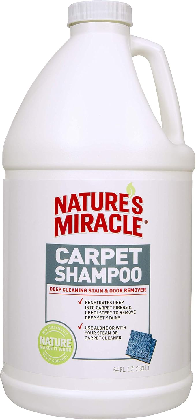 Nature's Miracle Carpet Shampoo, Deep-Cleaning Stain and Odor Remover - Image 2