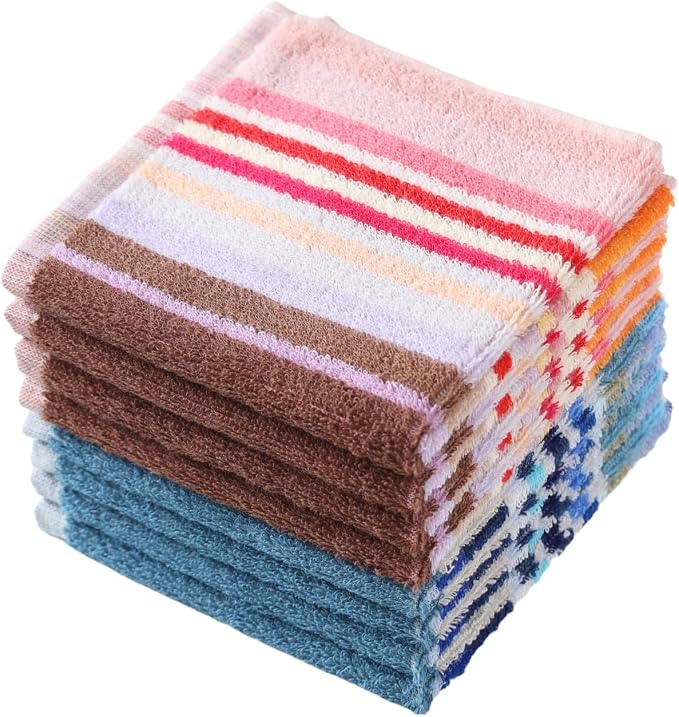 Oeleky Kitchen Dishcloths for Washing Dishes, Ultra Absorbent Dish Rags by OELEKY