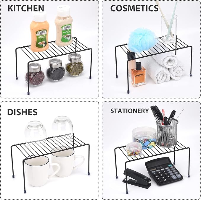 Kitchen Shelves, Cabinet Organization Mini Storage Shelf, Storage Rack Organizer - Image 3