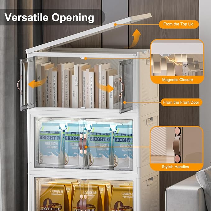 Extra Large Stackable Storage Bins - Image 6