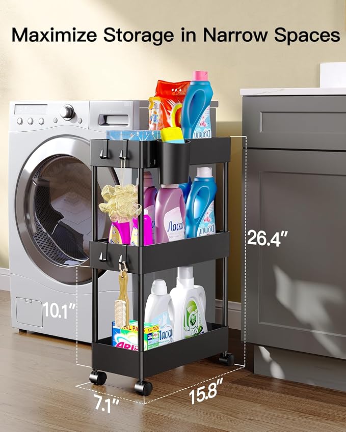 Pipishell Slim Storage Cart - Image 6