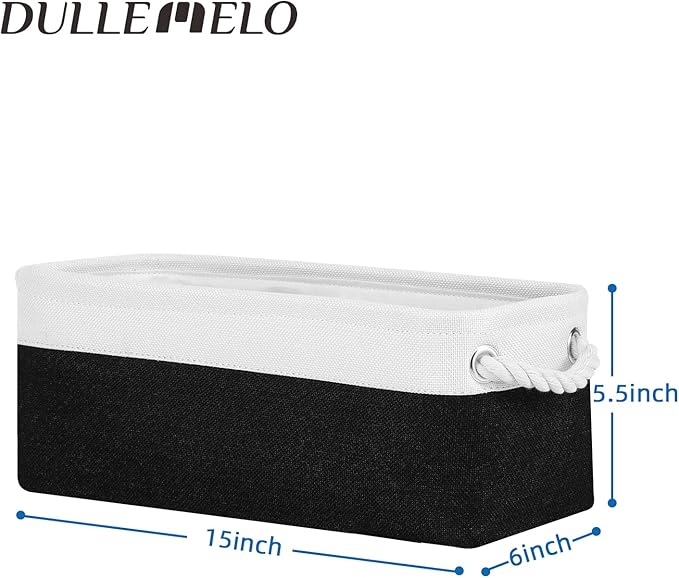 DULLEMELO Toilet Paper Storage Basket, Toilet Paper Basket - Image 2