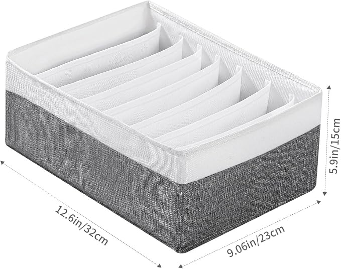 4 Packs T-shirt Drawer Organizers - Image 2
