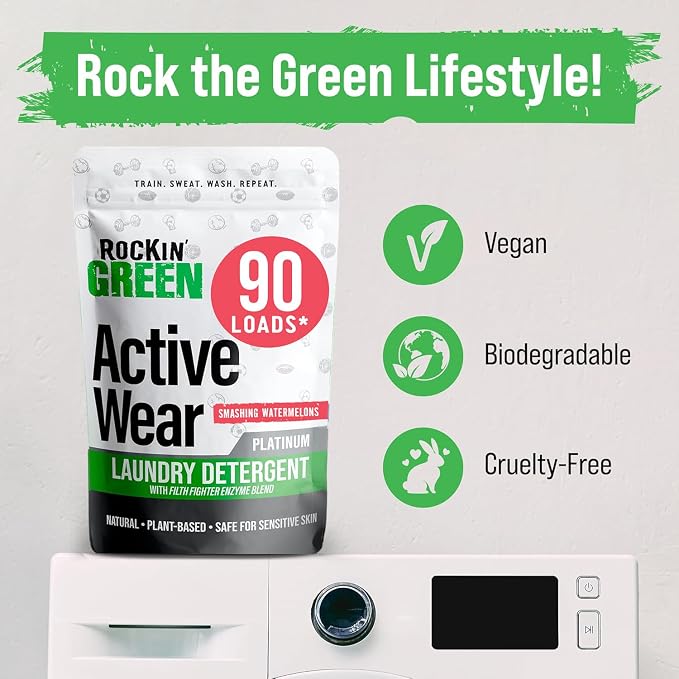 Rockin' Green Laundry Detergent, Plant based, All Natural Laundry Detergent - Image 6