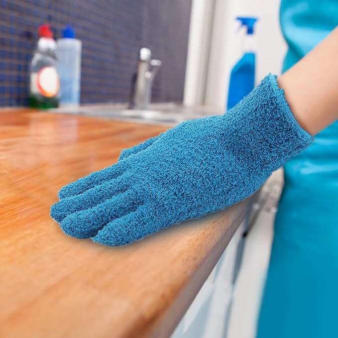 Grevosea 2 Pairs Microfiber Gloves - Image 6