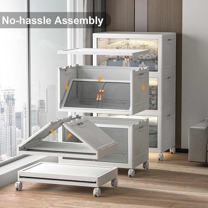 Extra Large Stackable Storage Bins - Image 5