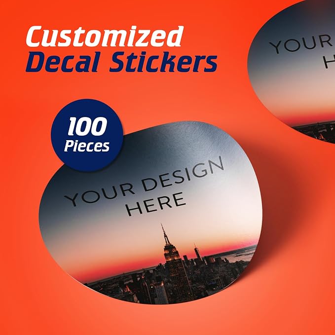 100 Custom Vinyl Stickers - Image 2