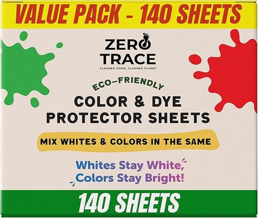 Zero Trace Color Catchers for Laundry by ZeroTrace