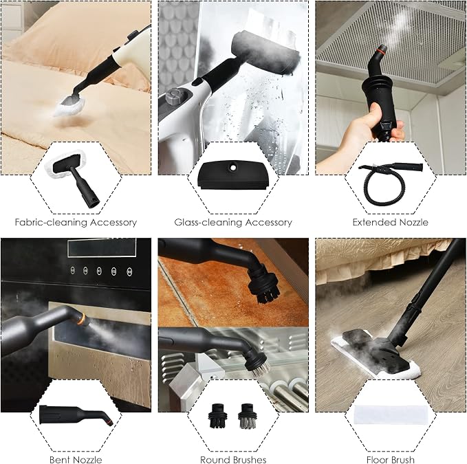 COSTWAY Handheld MultiPurpose Steam Cleaner - Image 3