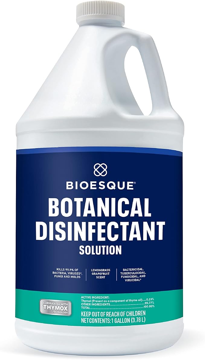 Bioesque Botanical Disinfectant Solution, Heavy Duty Broad-Spectrum Disinfectant by Bioesque