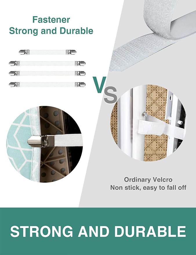 Extra Thick Ironing Board Cover and Pad, 15x54 Reflective Silicone Ironing - Image 4