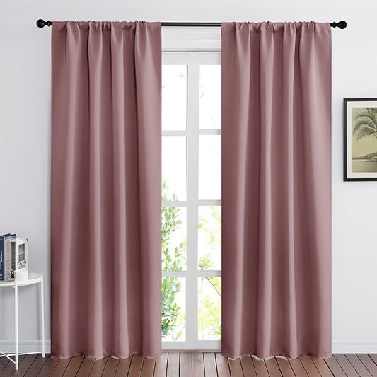 RYB HOME Living Room Curtains Blackout by RYBHOME