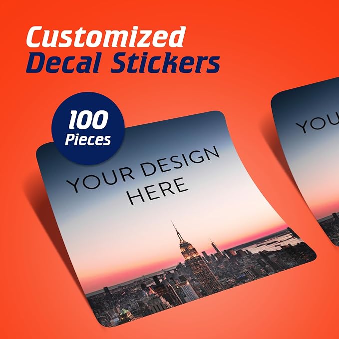100 Custom Vinyl Stickers - Image 2