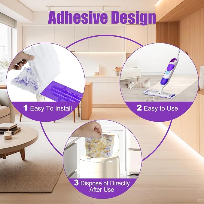 15 Pack Disposable Power Mop Refills - Image 5