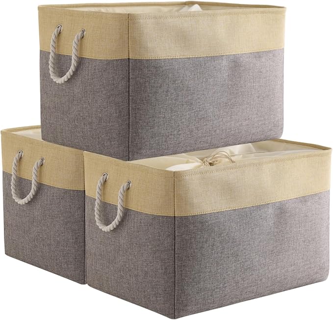 TheWarmHome Storage Bins Baskets by TheWarmHome