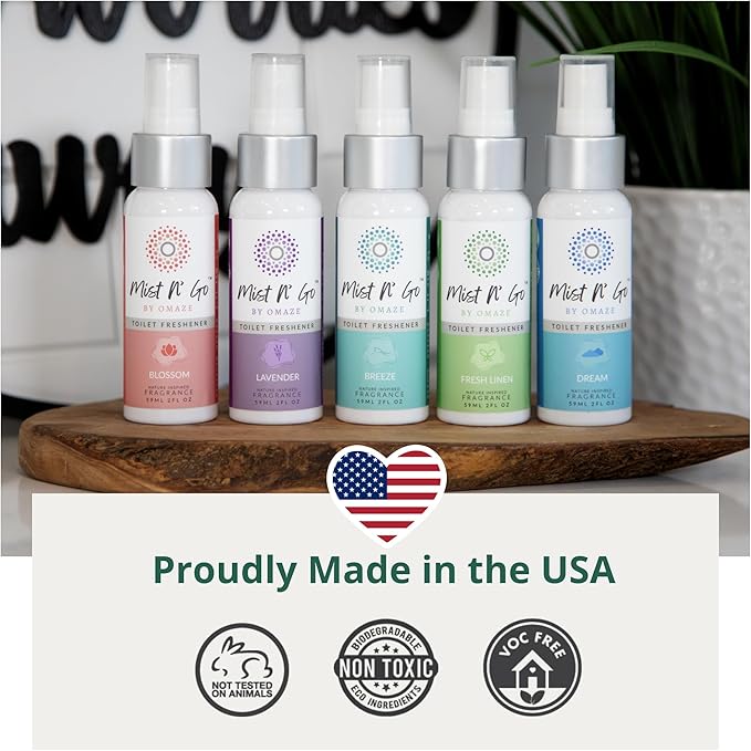 Mist N’ Go by Omaze Travel Bathroom Spray - Image 6