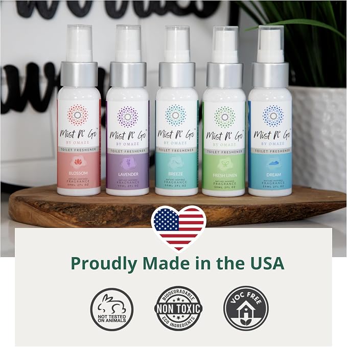 Mist N’ Go by Omaze Travel Bathroom Spray - Image 6