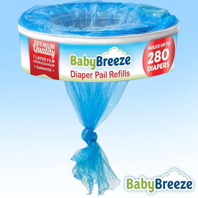 BabyBreeze Diaper Pail Refill Bags Compatible - Image 4
