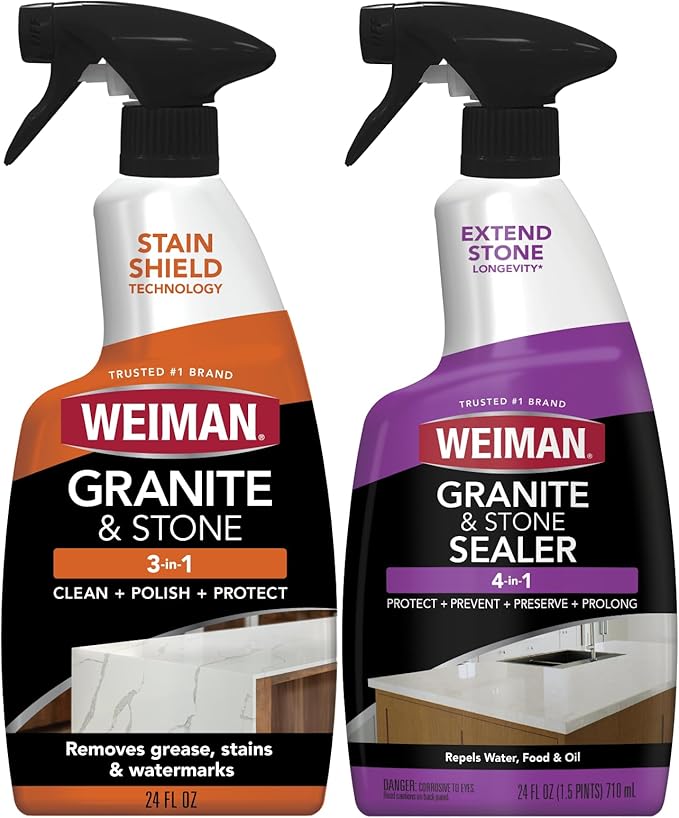 Weiman Complete Countertop Clean & Protect Kit by Weiman