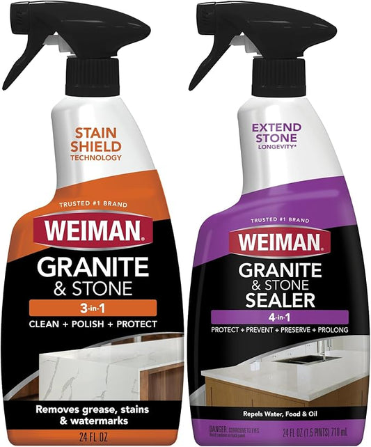 Weiman Complete Countertop Clean & Protect Kit by Weiman