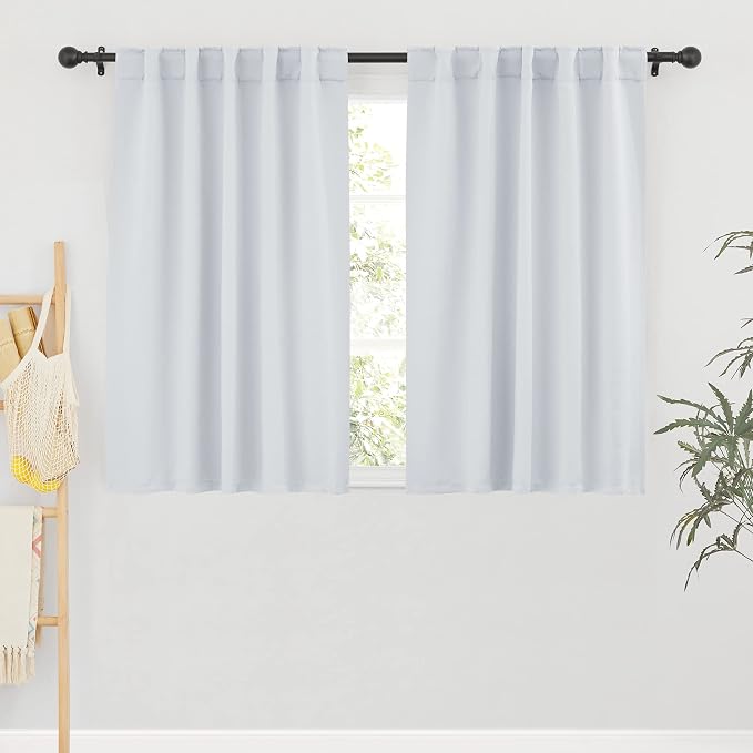 RYB HOME White Curtains for Bedroom by RYBHOME