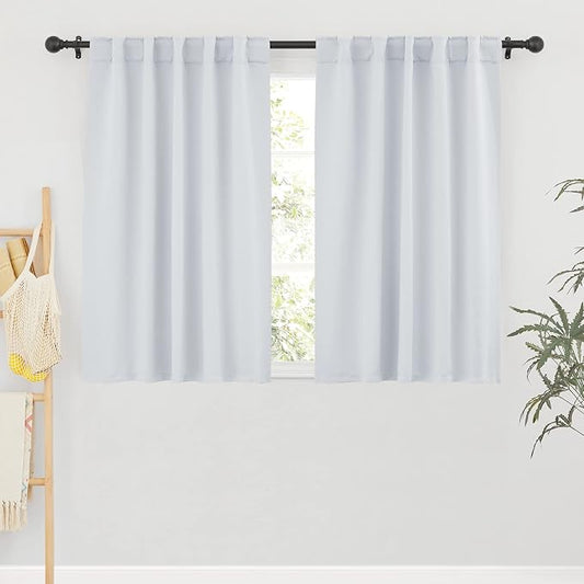 RYB HOME White Curtains for Bedroom by RYBHOME