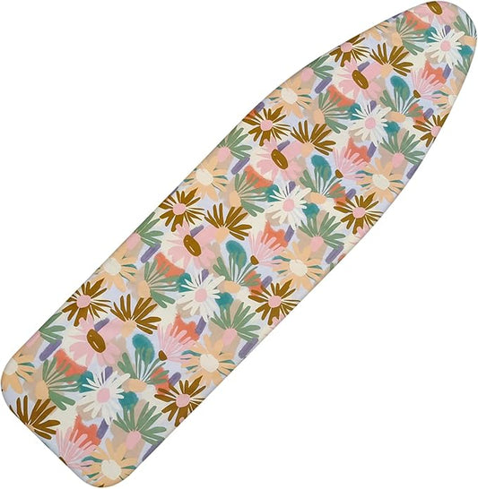 Ironing Board Cover and Pad 15x54 Inch Standard Ironing Board Cover by MEMEATY
