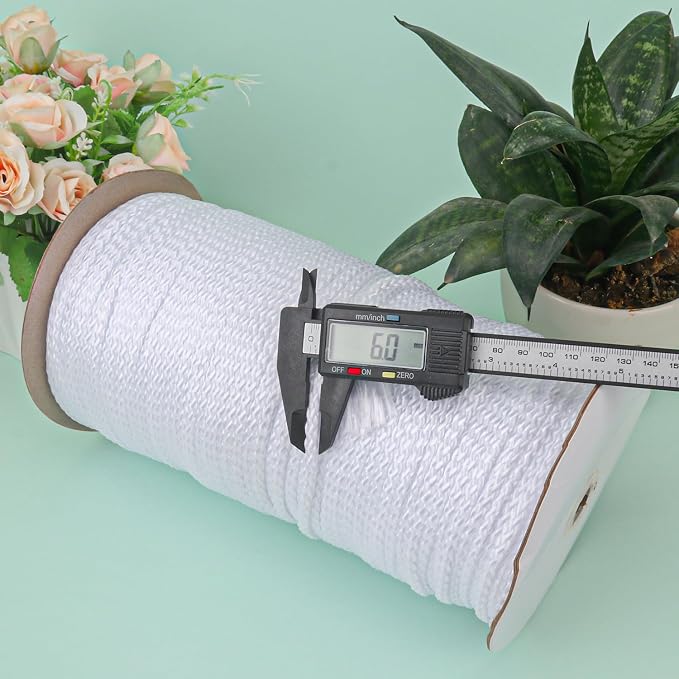 1/4 Inch White Polyester Rope - Image 6