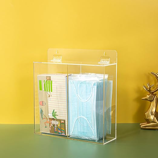 Wall Mounted Glove Dispenser, Hairnet Shoe Cover Dispenser，Acrylic Glove Box - Image 3