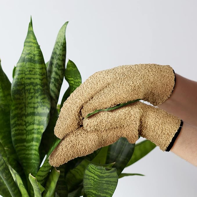 Bencailor 4 Pair Microfiber Dusting Mittens Reusable Women Cleaning Mittens - Image 7
