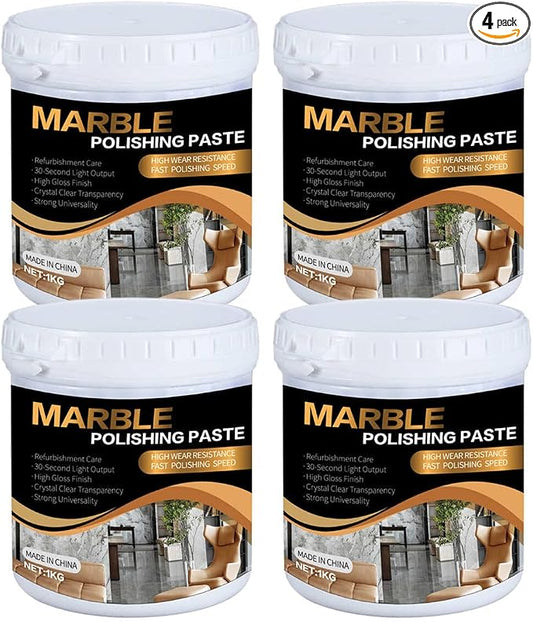 Marble Polishing Paste Kit, Marble Polishing Compound, Countertop Cleaner by Unknown
