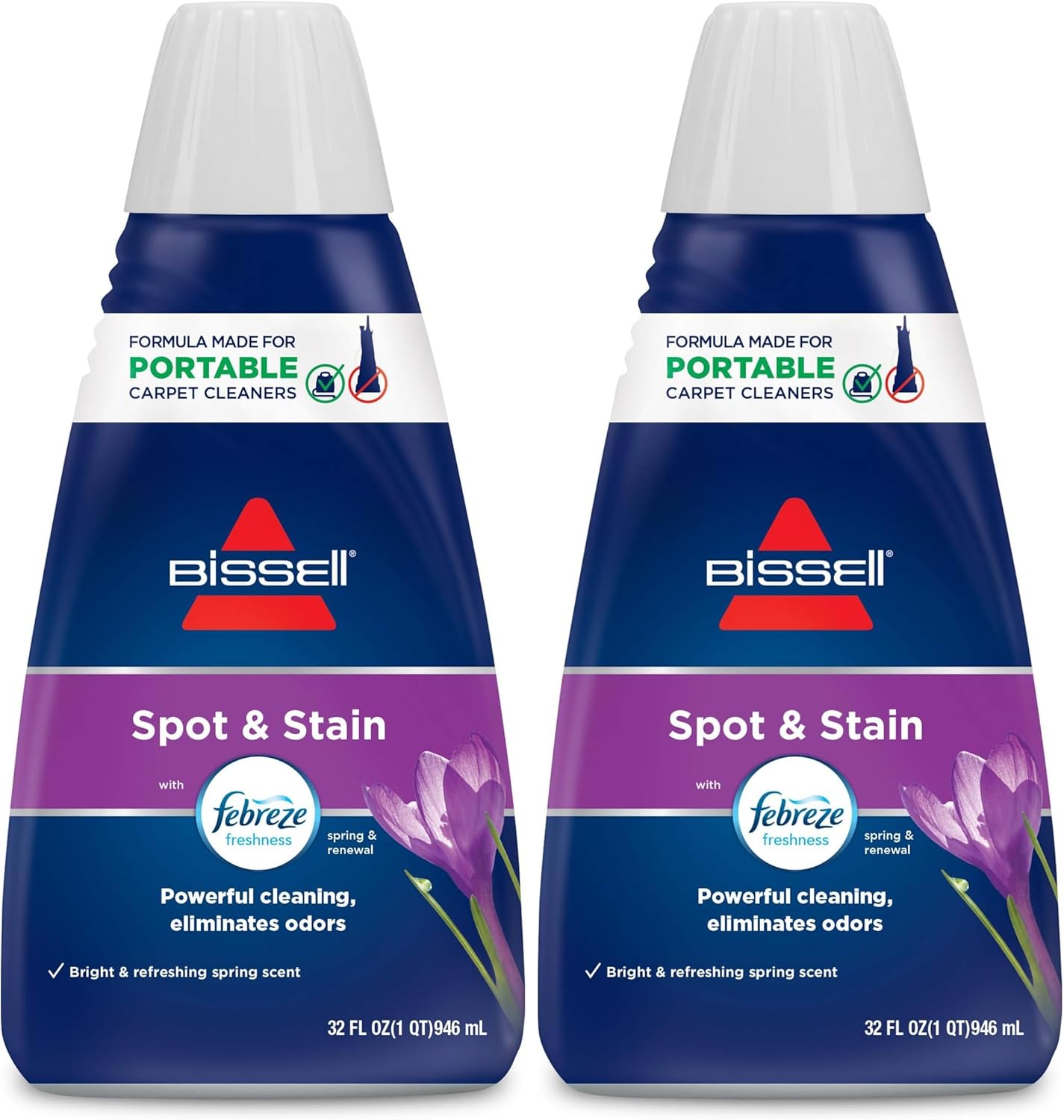 Bissell Spot & Stain with Febreze Freshness Spring & Renewal Formula,7149,32 ounces,(Pack of 2)