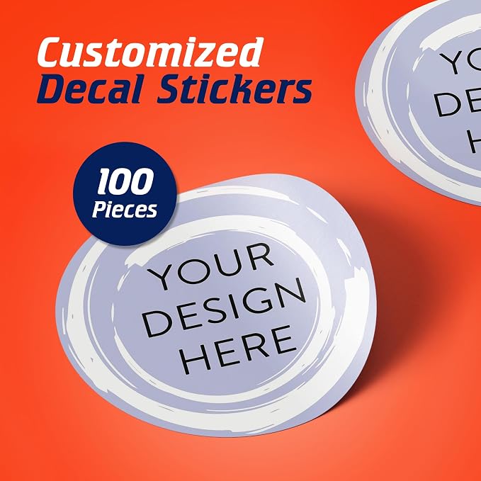 100 Custom Vinyl Stickers - Image 2