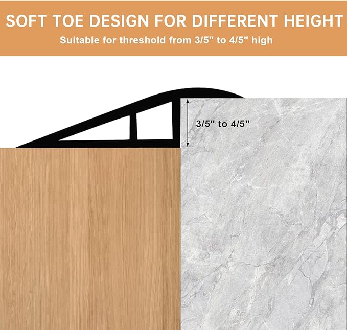 Vinyl Door Threshold Flooring Transition Strip Self Adhesive Carpet Edging Strip - Image 5
