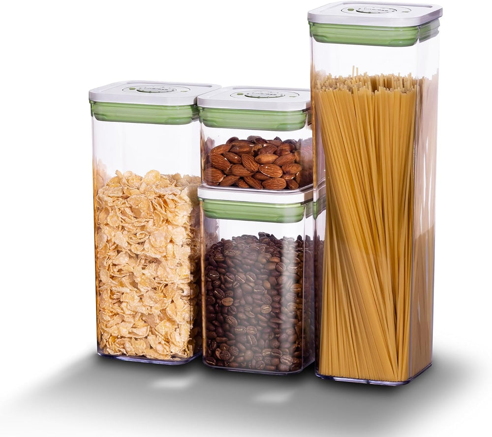 linoroso Set of 4 Pop Airtight Food Storage Containers