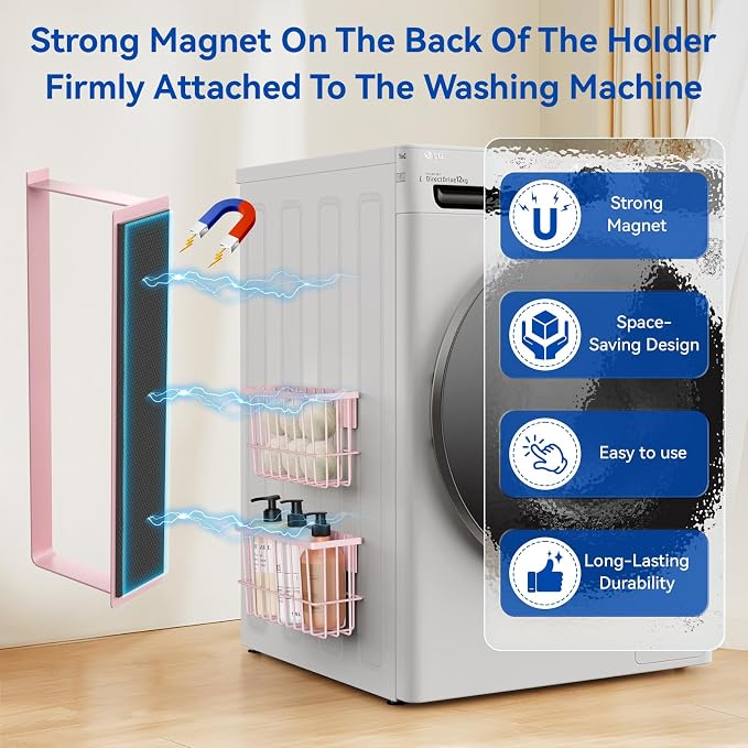 Magnetic Dryer Ball Holder and Magnetic Hanger Holder - Image 2
