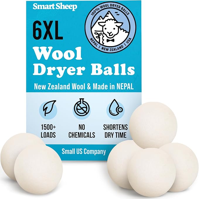 Smart Sheep Wool Dryer Balls by SmartSheep